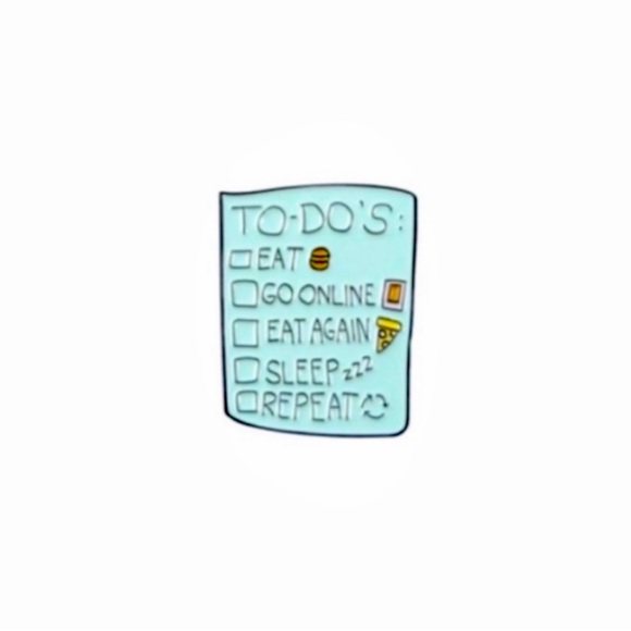 NEW To Do List Metal Pin - Picture 1 of 4